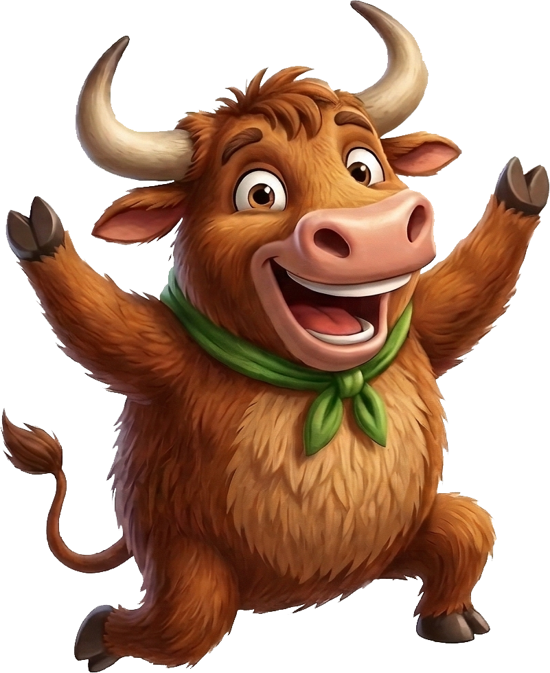 Bull mascot